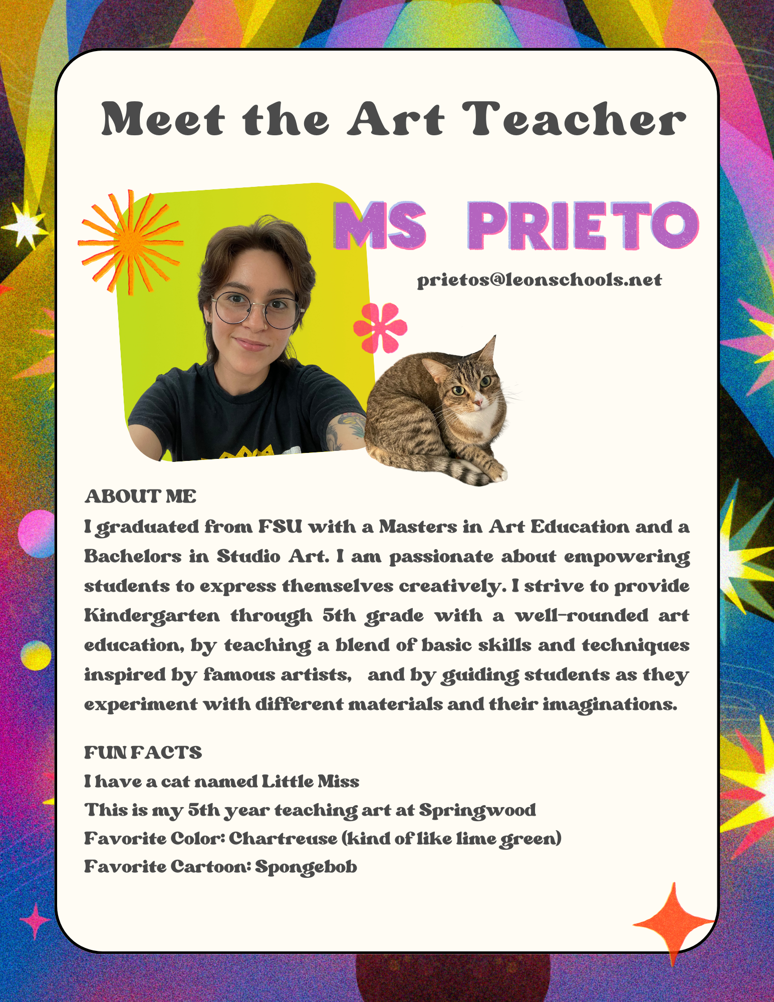 Meet the Art Teacher