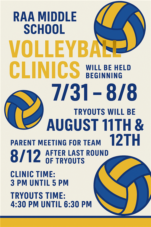 volleyball flyer