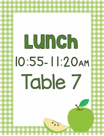 lunch  