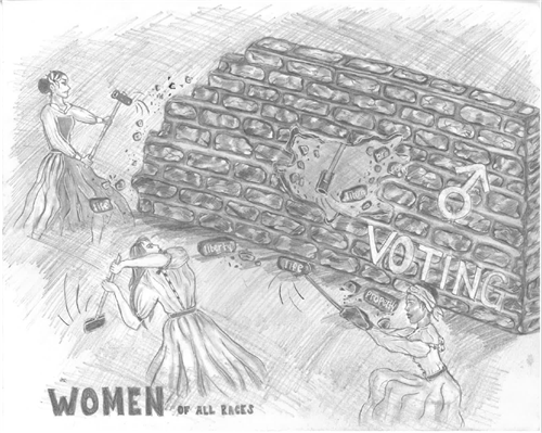 Brianna Brown's depiction of the AWSA's goals in the mid-19th century 