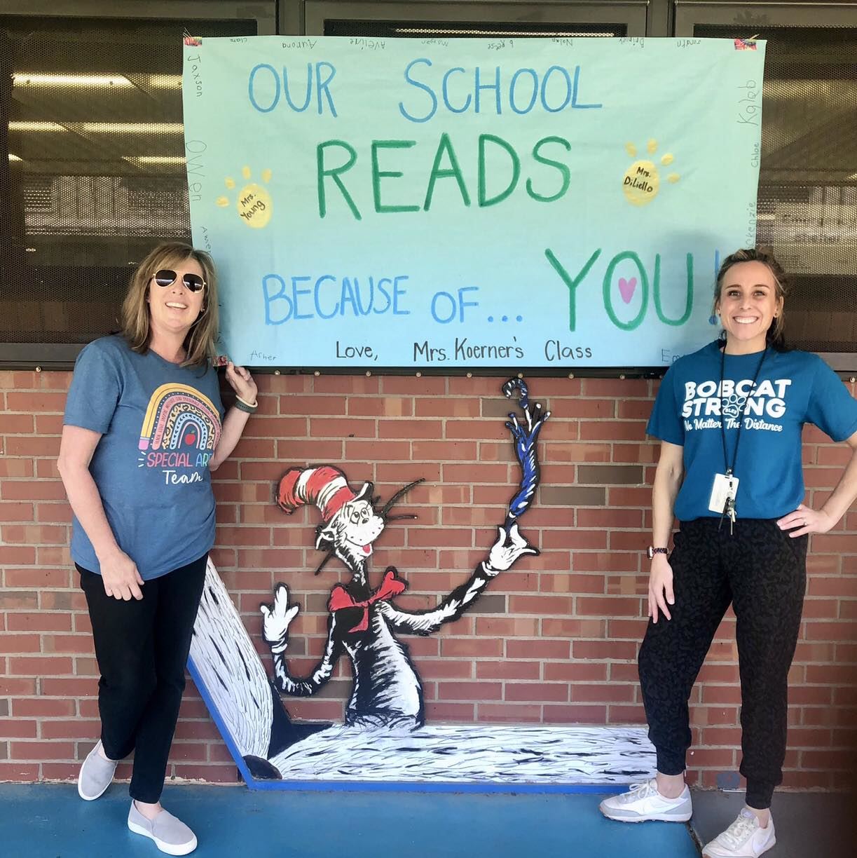 Ms. Young and Mrs. DiLiello Ms. Young and Mrs. DiLiello