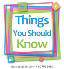 Things To Know