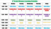 Schedule 