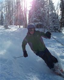 Ski beast!