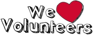 We Love Volunteers 