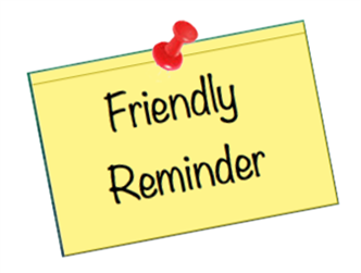 Friendly Reminder 