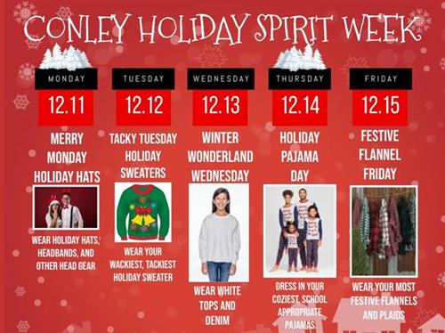 Holiday Spirit Week