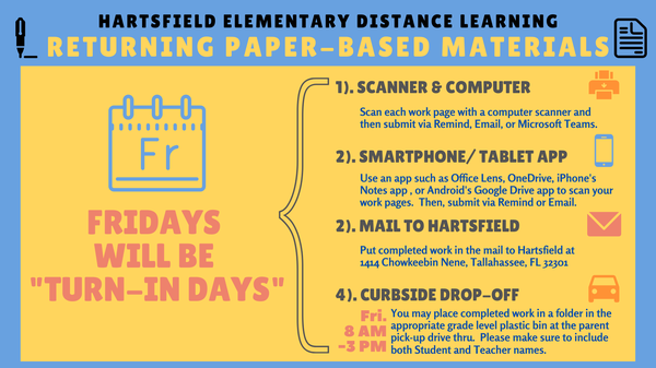 Hartsfield Elementary Distance Learning 