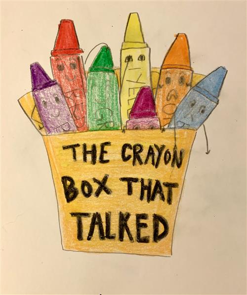 ms. Sandlin's colored drawing 