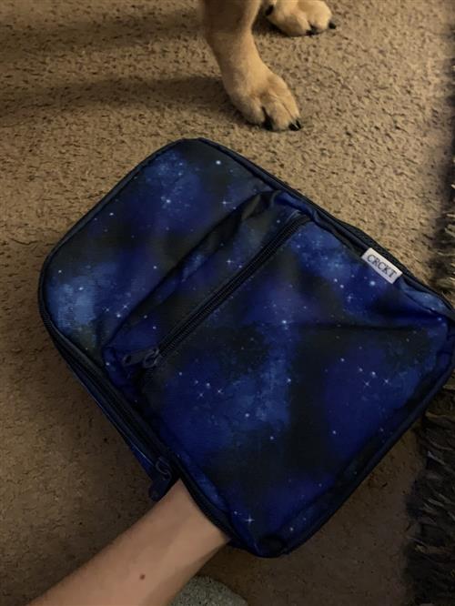 Hand in the lunchbox 