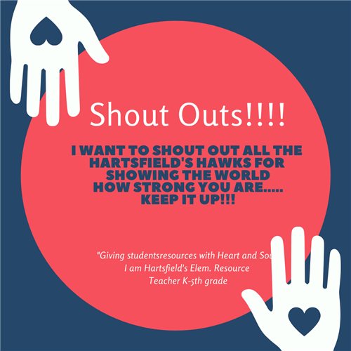 Shout Outs 