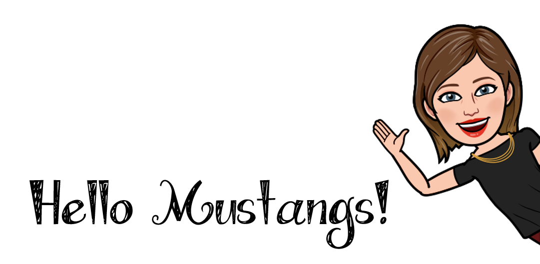 Hello Mustangs with a picture of me.  
