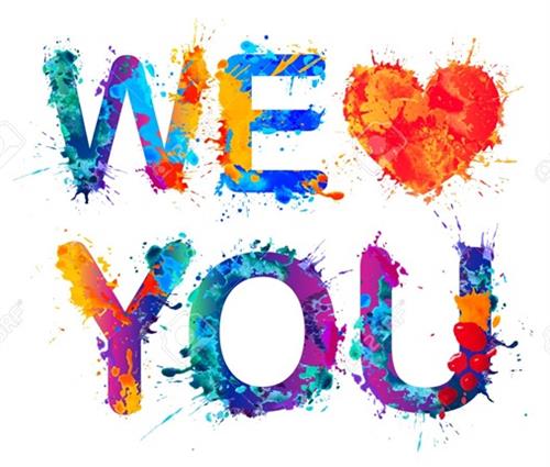 We love you! 