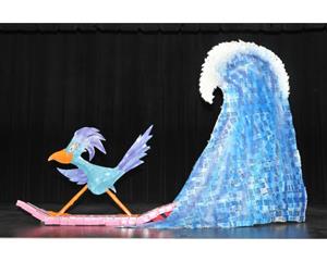 Made By Milk National Contest Winner Surfin’ Safari Roadrunner Carton Sculpture  