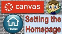  Setting the Homepage