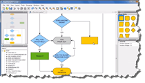  yEd flowchart icon