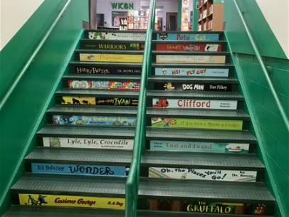 Media Center Stairs